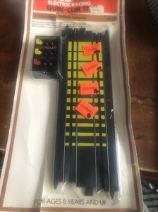 Nos TYCO/Mattel 9" Straight TERMINAL (Power TRACK Slot Cars Ho Racing - Picture 1 of 1