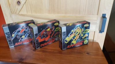 3 Battle Accel Controller Sets: Spikewolf-HunterMagnum-WildViper - NOS Models RC - Image 1 of 4