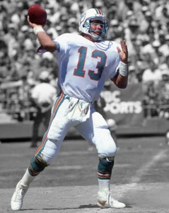 Miami Dolphins DAN MARINO Glossy 8x10 Photo NFL Football Print Spotlight Poster - Picture 1 of 1