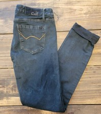 Cult of Individuality Womens Denim Jeans 29 Blue Hippie Slim Boot 31X31 Low Rise