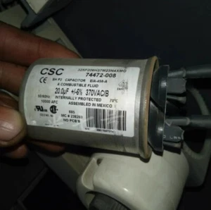 1 Stück NEU passend für CSC 325P206H37M23N4XMO 20uF 370VAC Motorstartkondensator - Bild 1 von 1