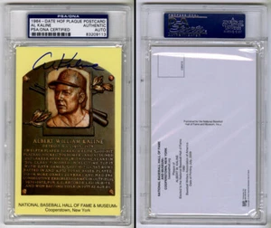 Al Kaline SIGNED Baseball Hall of Fame Plaque Detroit Tigers PSA/DNA AUTOGRAPHED - Picture 1 of 1