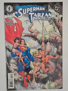 SUPERMAN TARZAN #3 DC COMICS 2002 ELSEWORLDS - Picture 1 of 2
