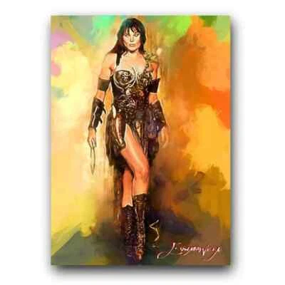 2024 XENA # 10 ( TWP ) ART SKETCH CARD # 14/50 ARTIST SIGNED LIMITED NM/MT - Image 1 of 2