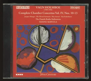 Vagn Holmboe Complete Chamber Concertos Vol IV Nos 10-13 New Classical CD - Bild 1 von 2