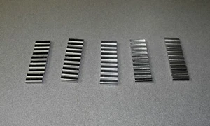 Schöne neue Romar Aluminium Oval Angeln Quetschvorfach Hülsen 2,0 mm x 18 mm 100 Stück - Bild 1 von 5