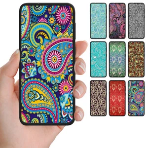 Funda trasera para teléfono móvil impresa con patrón de cachemira para teléfono móvil #1 - Imagen 1 de 10