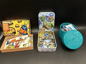 3 Vintage Mini Puzzle 90’s & 00’s - Whataburger, Carmen San Diego, Toy Story - Bild 1 von 16