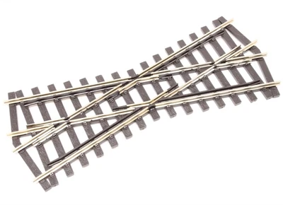 Peco ~ HO Scale ~ Code 75 ~ 24 Degree Short Crossing ~ Electrofrog ~ SL-E193 - Image 1 of 2