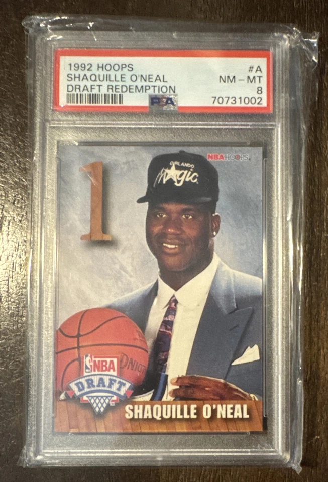 Hoops Shaquille O’Neal 1992 draft redención PSA 8 Foto 1 de 1