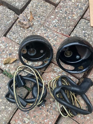 Luz trasera guía para camioneta Chevy GMC 1956-59 con cableado Foto 1 de 3