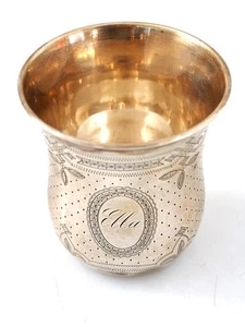 Silber Becher Frankreich Cesar Tonnelier 19. Jh. - Picture 1 of 7