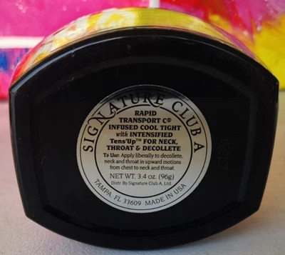 SEALED Signature Club A Rapid Transport C Infused Cool Tight Cream 3.4 Oz C1 - Image 1 of 3