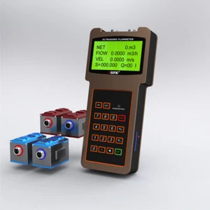 Ultrasonic Liquid Flow Meter Digital Handheld flowmeter TUF-2000H DN15-700mm - Picture 1 of 5