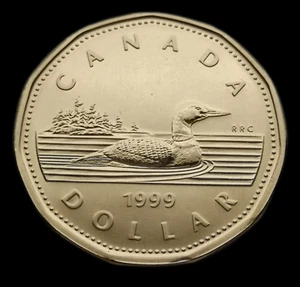 ***CANADA LOONIE 1999 *** SPECIMEN *** BETTER DATE *** - Picture 1 of 2