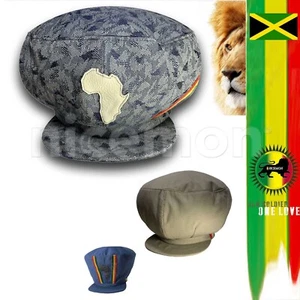 Rasta Hat Cap Selassie Africa Jah Rastafari Reggae Jamaica Negus Rastacap Dreads - Picture 1 of 285