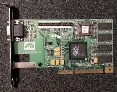 ATI 3D Rage Pro 8MB AGP Graphics Card 109-49800-10 VGA Card. Tested. - Image 1 of 3