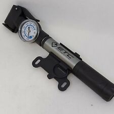 Alloy Mini Pump With Gauge - Bike Bicycle Twin Head PV SV Cycle      ETC AMP1200