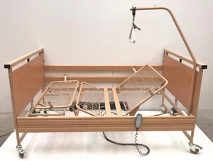 INKL. AUFBAU! Krankenbett Burmeier Allura 100x200 Pflegebett 250 kg - Bild 1 von 2