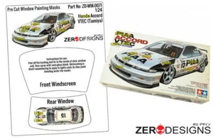 Zero Paints 1/24 Accord Pre Cut Window Painting Masks for Tamiya kits - Picture 1 of 1