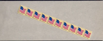 Scott #4131 US Flag Plate Number Coil (PNC) of 25 Stamps - Sealed - Image 1 of 3