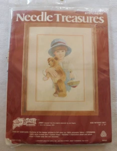 VINTAGE NEEDLE TREASURES STITCHERY 1979 JIMMY BY JAN HAGARA COLLECTION - Picture 1 of 7