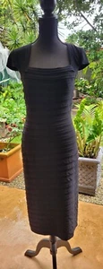 VINTAGE MR K SIZE 10 LITTLE BLACK DRESS IN GREAT CONDITION. HAND WASHABLE - Picture 1 of 12