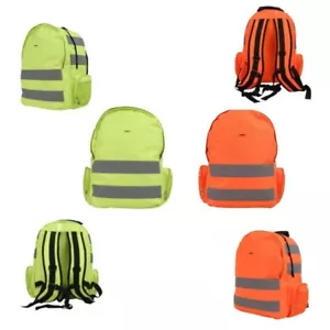 Zaino da lavoro Hi Vis Viz alta visibilità trekking sport borsa da lavoro - Foto 1 di 10