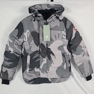 NEW Canada Goose Men's MacMillan Parka Grey Camo Size M NWT - Picture 1 of 16