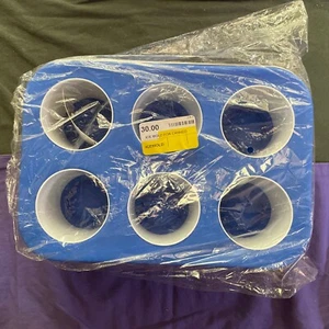 Six 6 Pack Canned Drink Ice Mold Silicone TRINKEN DEEP FREEZE 12 Oz Can Beer Pop - Picture 1 of 8