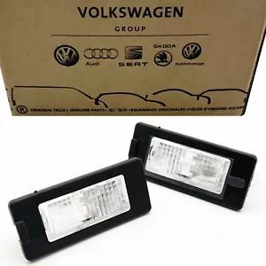 2x Original VW Kennzeichenleuchte 5N0943021 Für Golf Passat Polo Jetta Tiguan - Bild 1 von 5