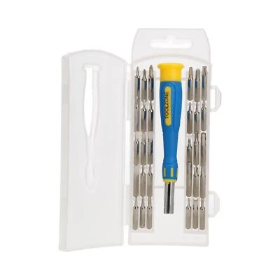 31pc Precision Screwdriver and Accessory Set Phillips Flat Headed Torx Hex Bits - Image 1 of 3