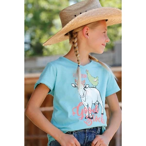 Cruel Denim® Youth Girl's "Good Stock" Light Blue T-Shirt CTT8520002 - Picture 1 of 1