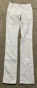 Isabel De Pedro Straight Trousered 5 Pockets Sz. 2 NEW PA192 White - Picture 1 of 2