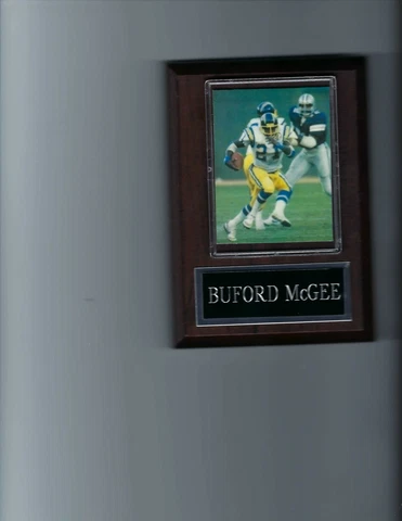 BUFORD McGEE PLAQUE SAN DIEGO CHARGERS FOOTBALL NFL Cover