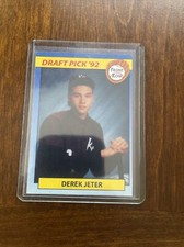 1992 Front Row Draft Picks - Silver #55 Derek Jeter (RC)