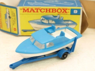 Matchbox Mb 9 Boat and Trailer. - Image 1 of 4