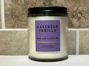 White Barn Lavender Vanilla 7oz Candle- New - Picture 1 of 3