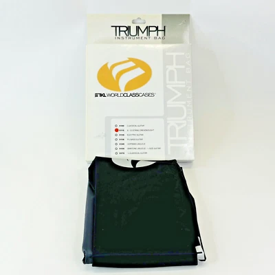 TKL Triumph Instrument Bag 6/12 String Dreadnought 5115  Nylon Exterior New Box - Imagem 1 de 4