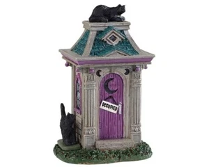 Exterior Lemax Spooky Town Embrujado con gatos negros #94523 - Nuevo en paquete - Imagen 1 de 3