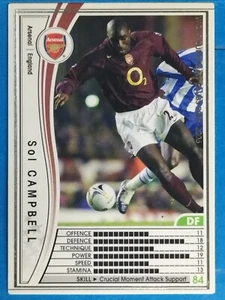 WCCF European Clubs 002/336 2005-2006 Sol Campbell Japan Usato - Foto 1 di 2