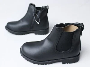 The Children’s Place Boy's Basic Side-Zip Chelsea Boots AN3 Black Size US:13 - Picture 1 of 12
