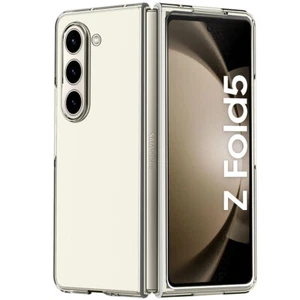Funda transparente delgada a prueba de golpes transparente rígida transparente para Samsung Galaxy Z Fold5 5G - Imagen 1 de 12