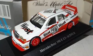Minichamps Mercedes-Benz 190E EVO2 AMG-West LOHR 1:43 PC+OVP (SB2097) - Picture 1 of 6