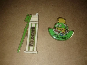 LOT 2 PIN'S série dentifrice - Picture 1 of 1