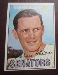 1967 Topps Bernie Allen (Washington Senators) #118 EX/NRMT