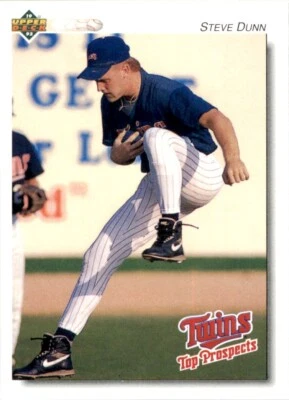 1992 Upper Deck Minors Steve Dunn Visalia Oaks #216 Baseball Card - Image 1 of 2