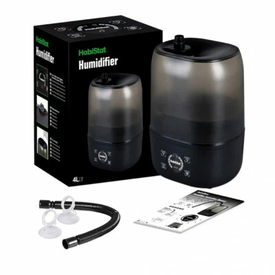 Habistat Reptile Humidifier, 4 Litre Capacity, Built in Digital Timer Fogger  - Image 1 of 3
