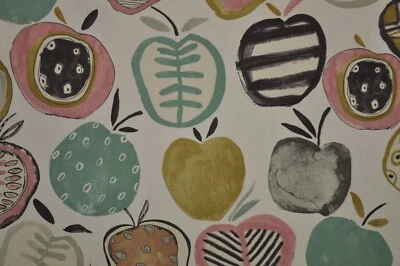 PRESTIGIOUS TEXTILES Prestigious APPLES Fabric - Colour MARSHMALLOW - NEW- Sold by the metre