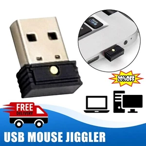 USB Auatic Computer Mouse Jiggle Keeps NICE A Simulate. - Bild 1 von 7